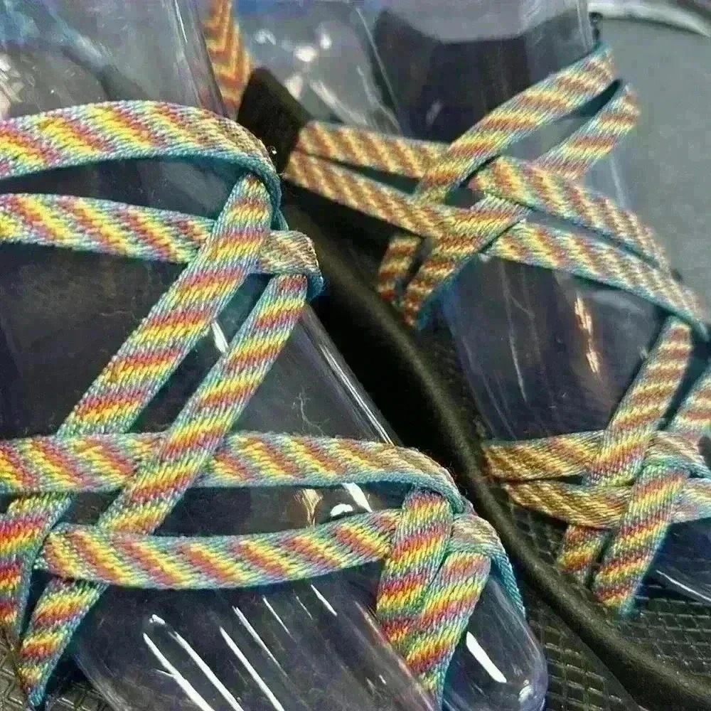CHACO FIESTA ZX/2 CLASSIC DOUBLE STRAP MULTI-COLOR SPORT SANDALS WOMEN'S SZ 9 - Picture 4 of 13